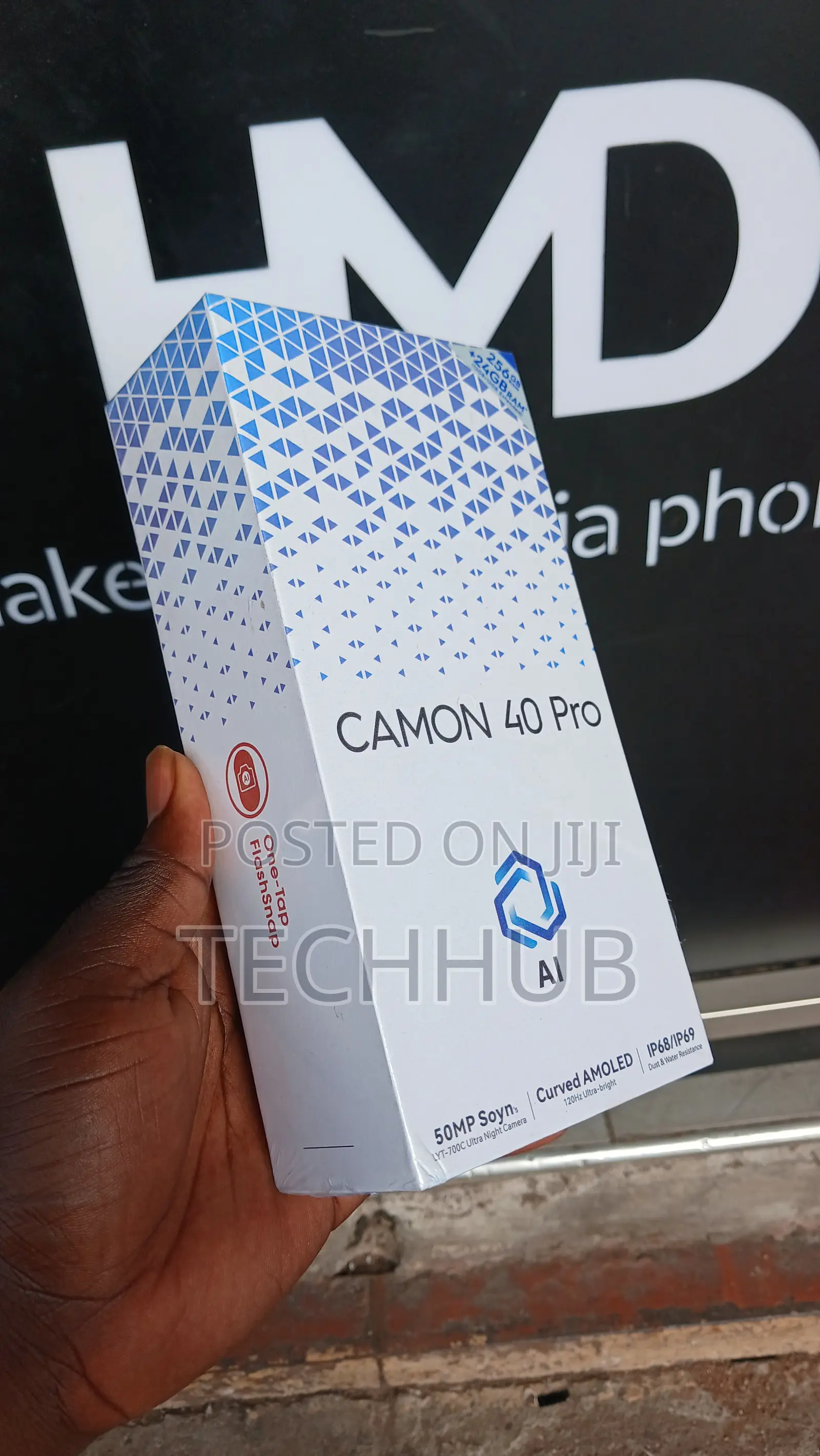 New Tecno Camon 40 Pro 5G 256 GB Gold