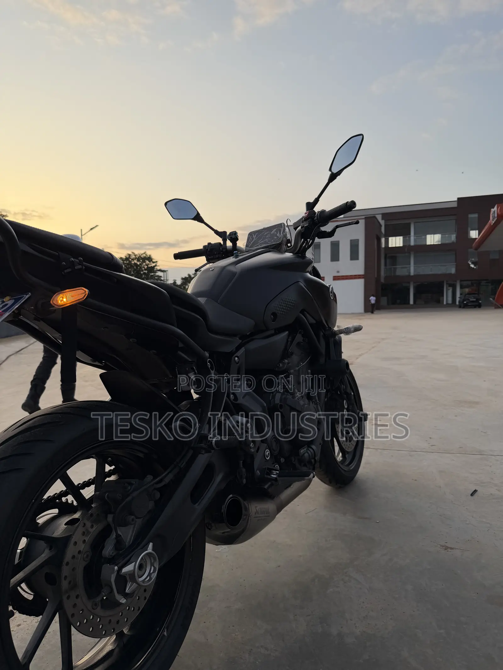 Yamaha MT-07 2024 Black