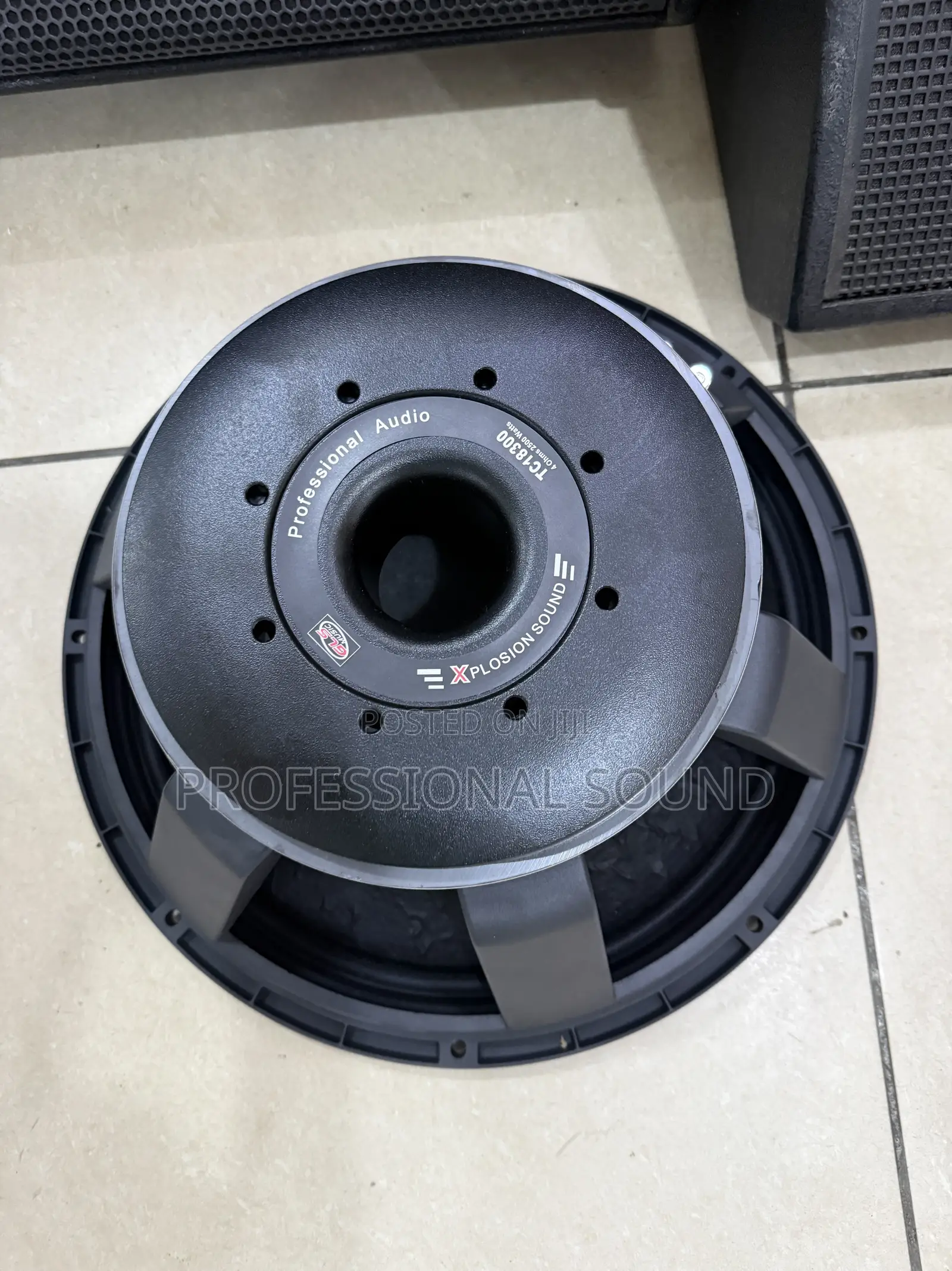18inches 2500-Watt Titanic USA / GLS Double-Magnet Raw/Subwoofer