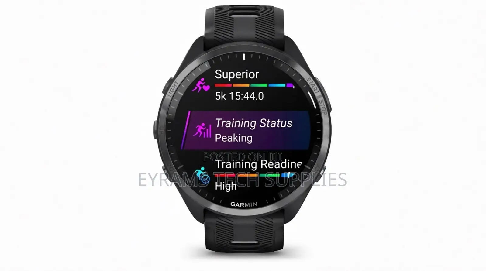 Brand New Garmin Forerunner 965 AMOLED 47mm Titanium Sport Watch