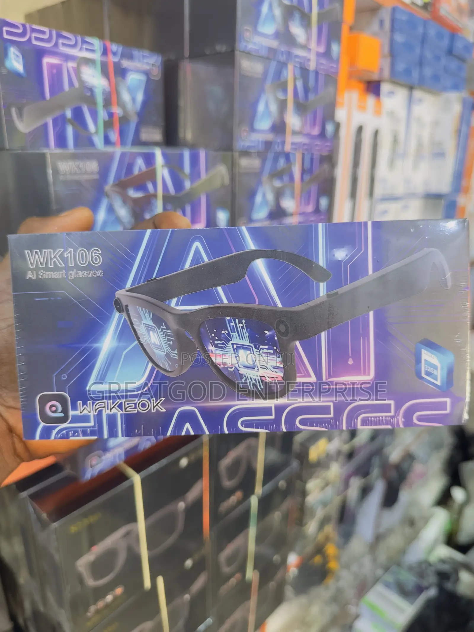 WK106 AI Smart Glasses