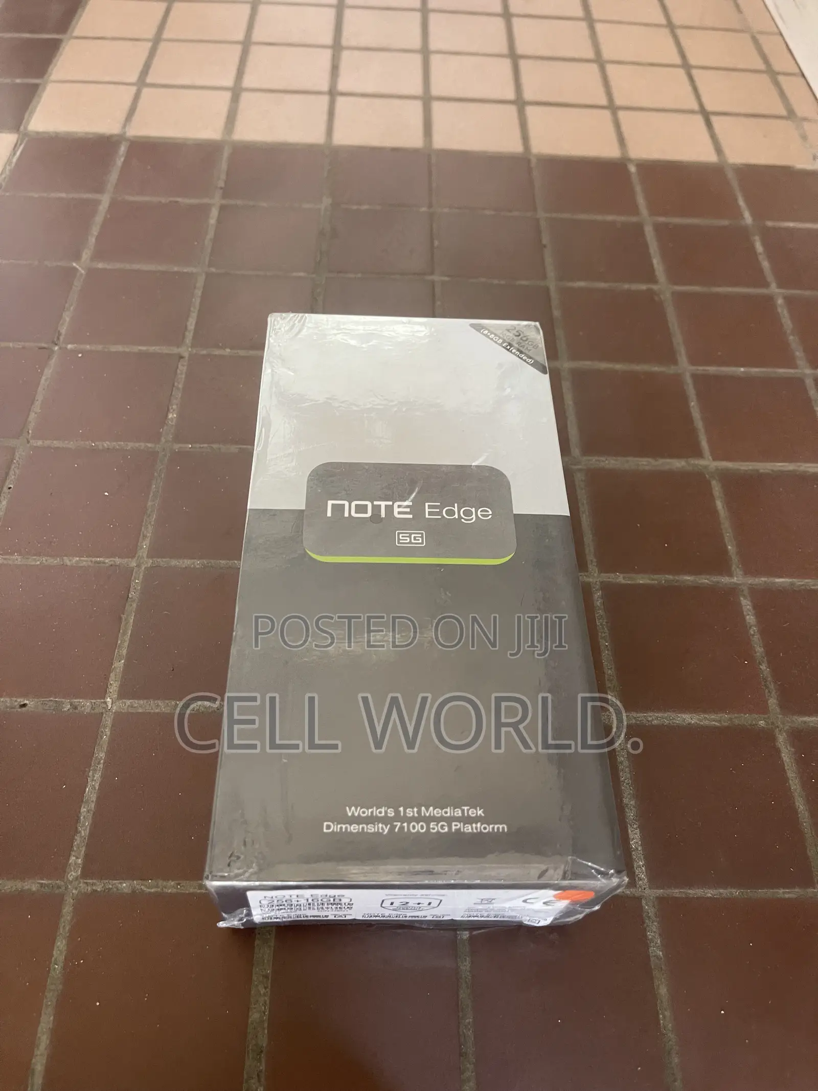 New Infinix Note Edge 256 GB Black
