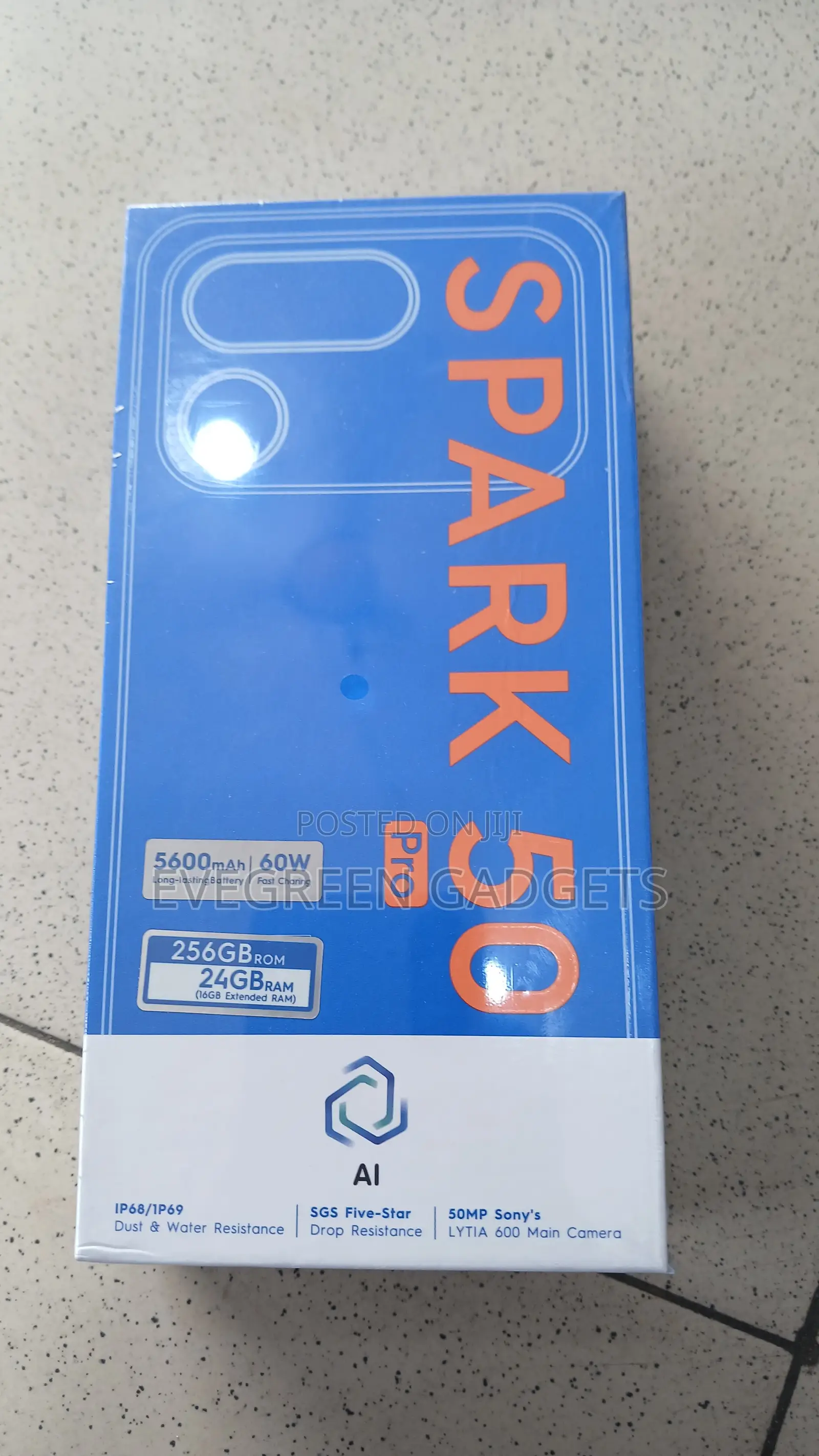 New Tecno Spark 50 Pro 256 GB Orange