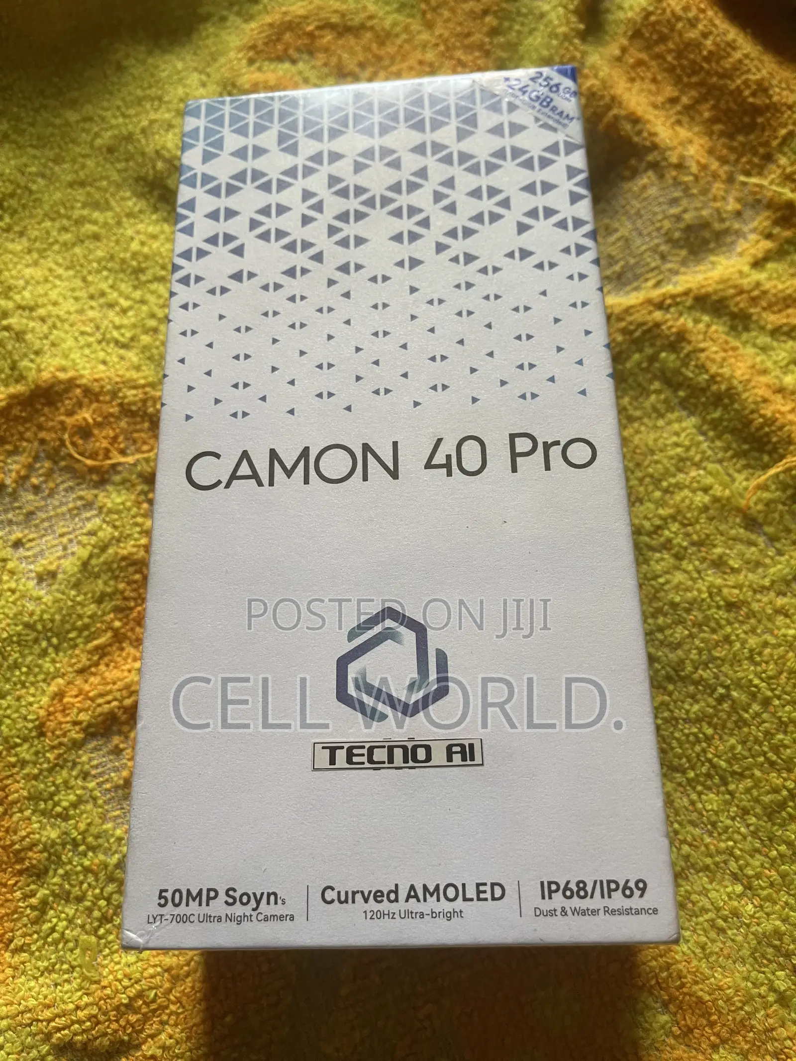 New Tecno Camon 40 Pro 5G 256 GB Green