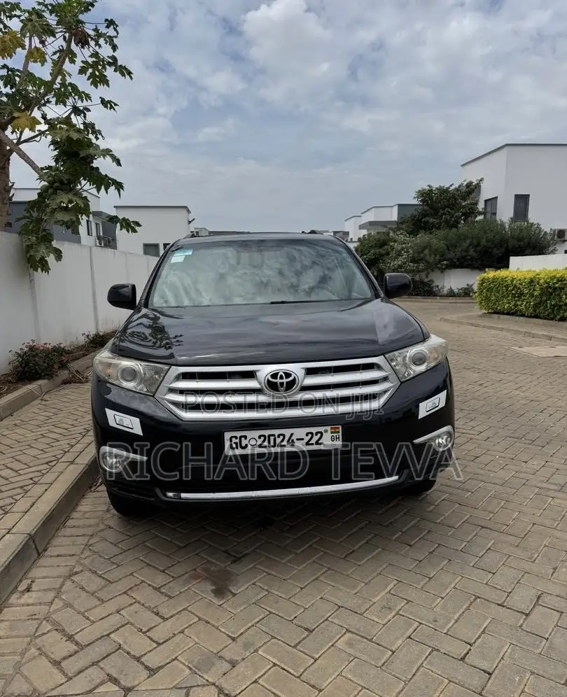 Toyota Highlander Limited 2012 Black