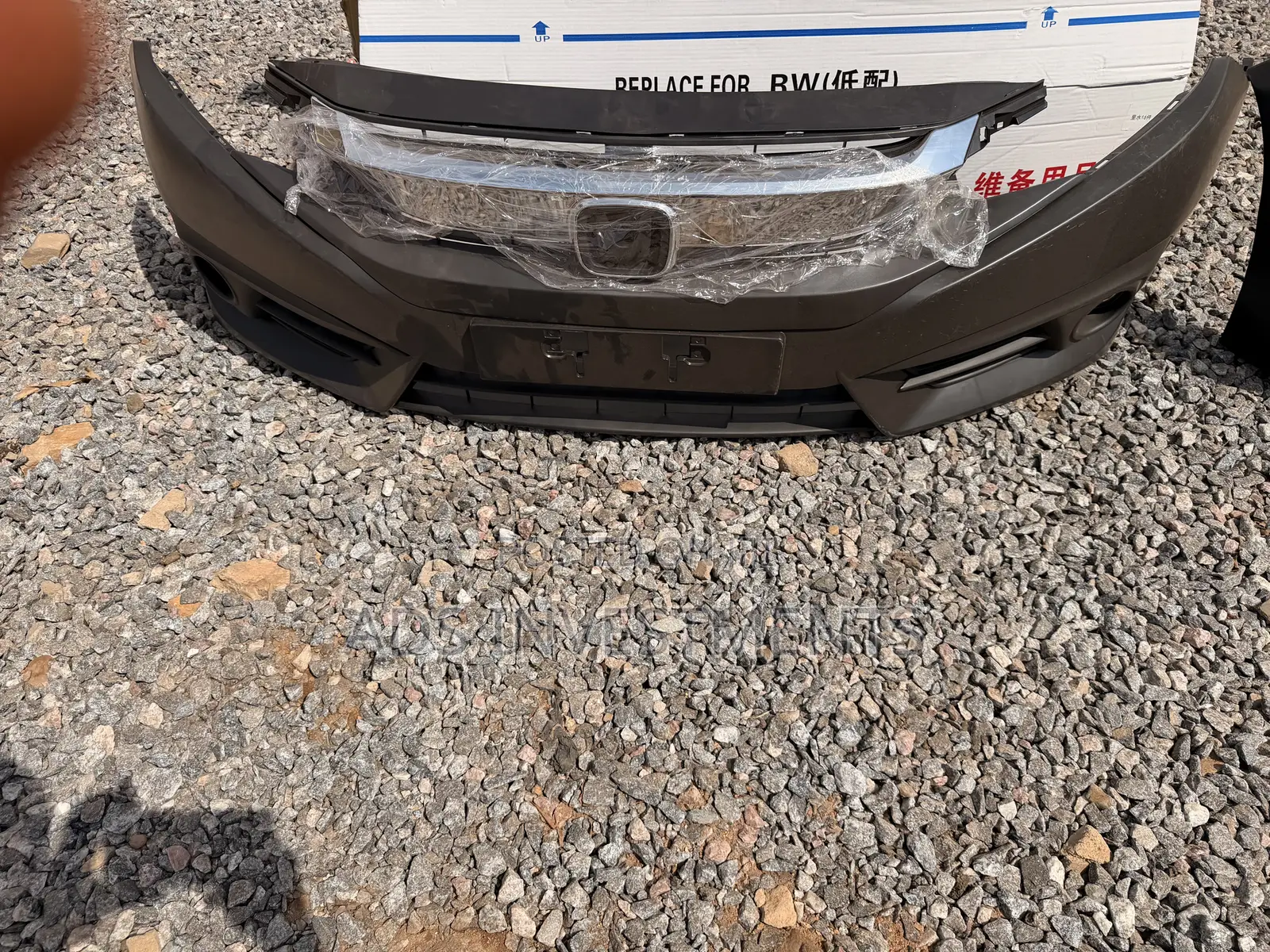 Honda Civic 2016,17,18 Complete Front Bumper