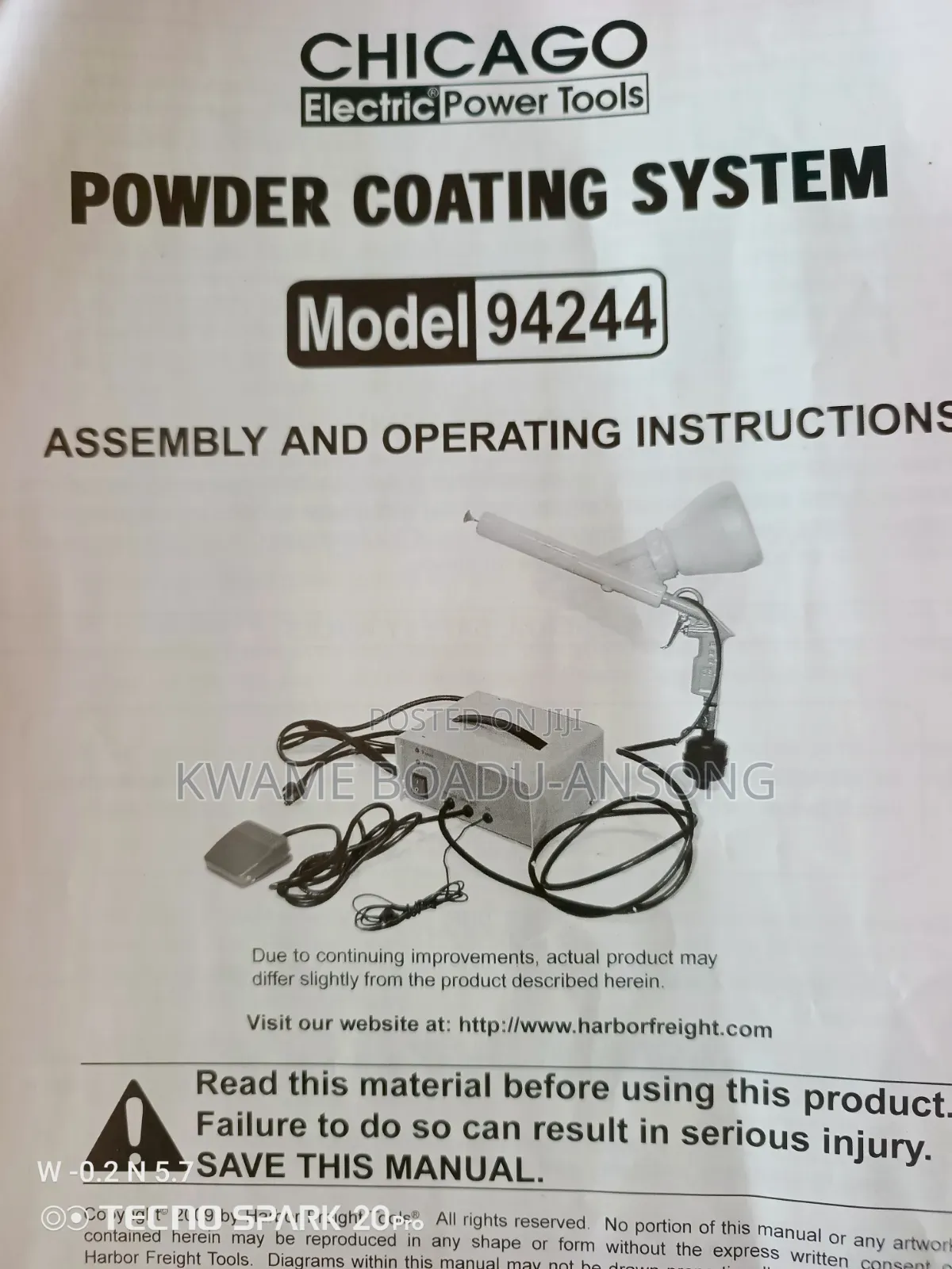 Powder Coating Machine