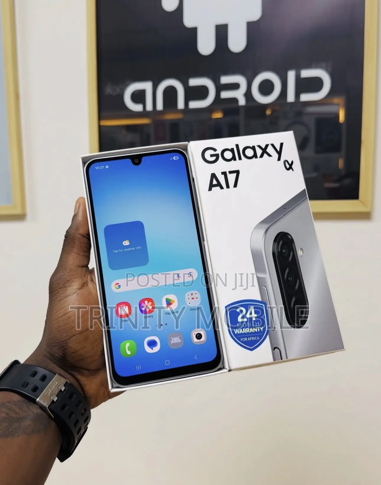 New Samsung Galaxy A17 5G 256 GB Silver