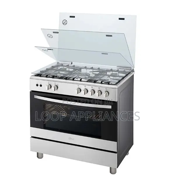 All New 5 Burner LG Gas Cooker With Oven & Grill