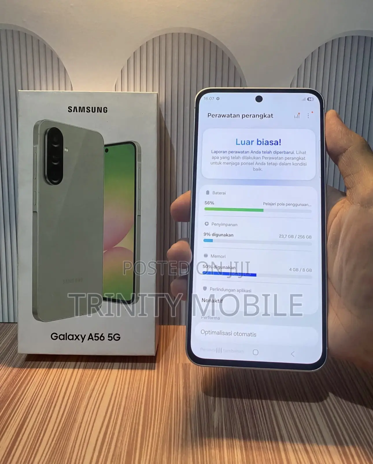 New Samsung Galaxy A56 256 GB Green