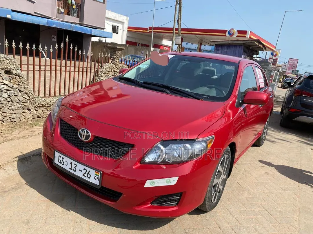 Toyota Corolla 2010 Red