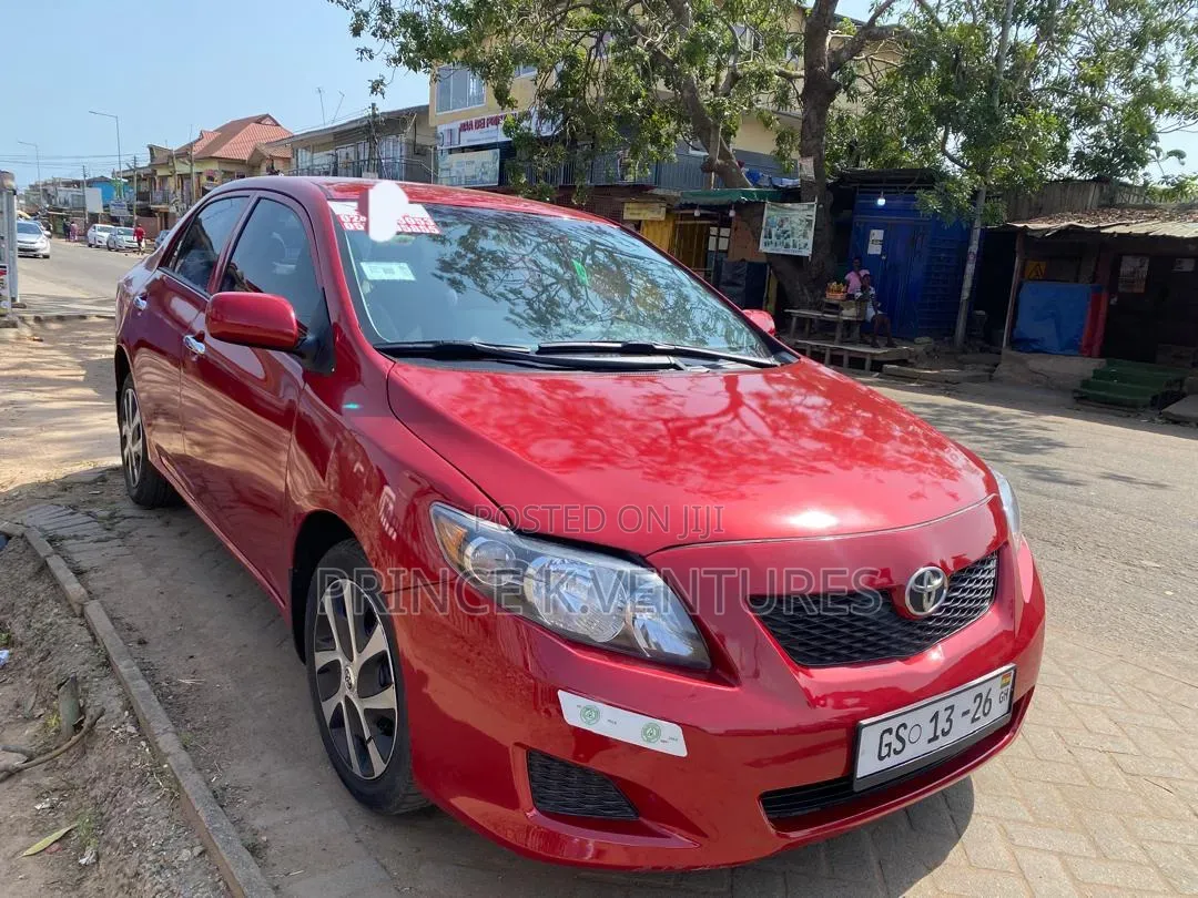 Toyota Corolla 2010 Red