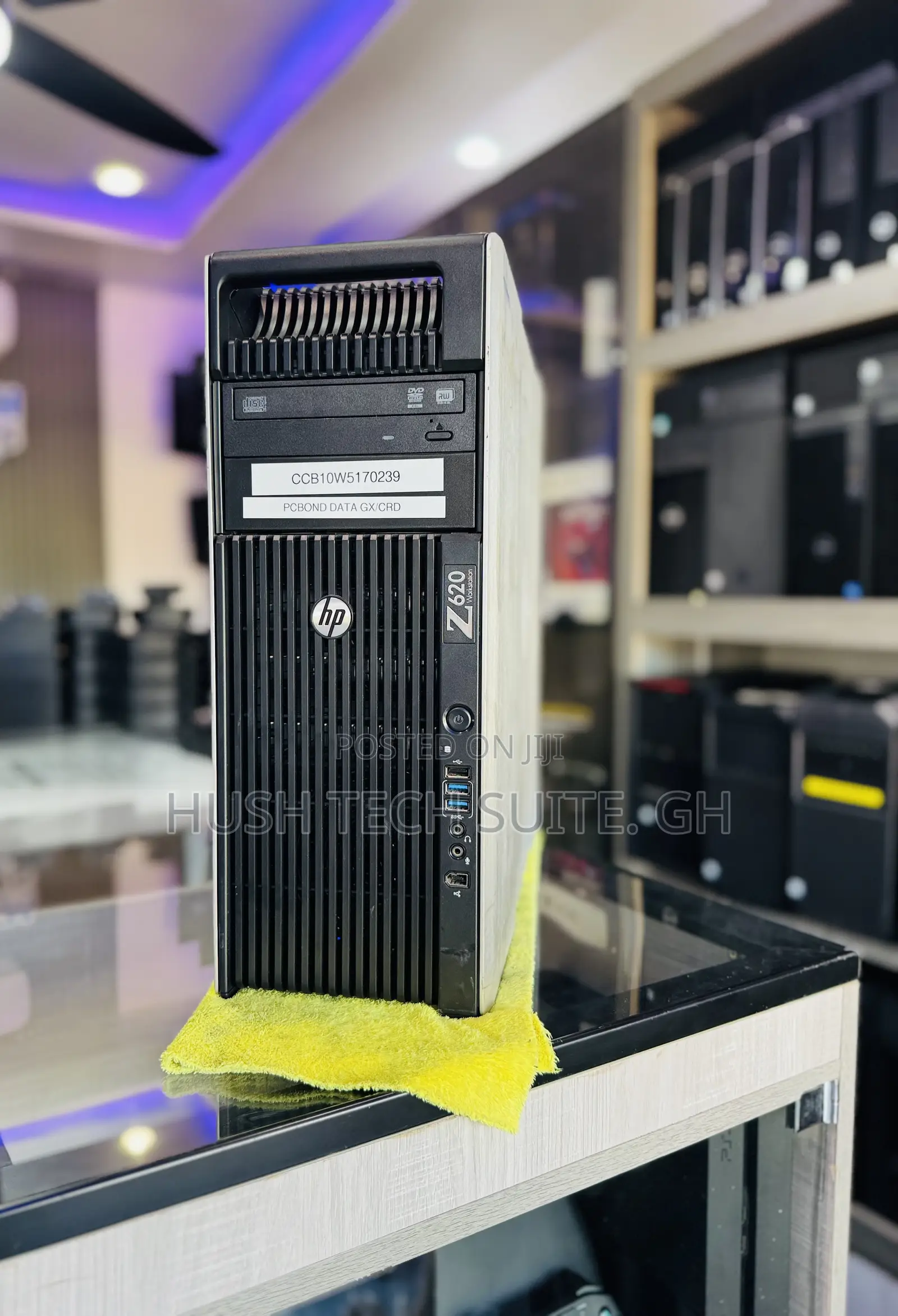 Desktop Computer HP Z620 16GB Intel Xeon HDD+SSD 1.5T