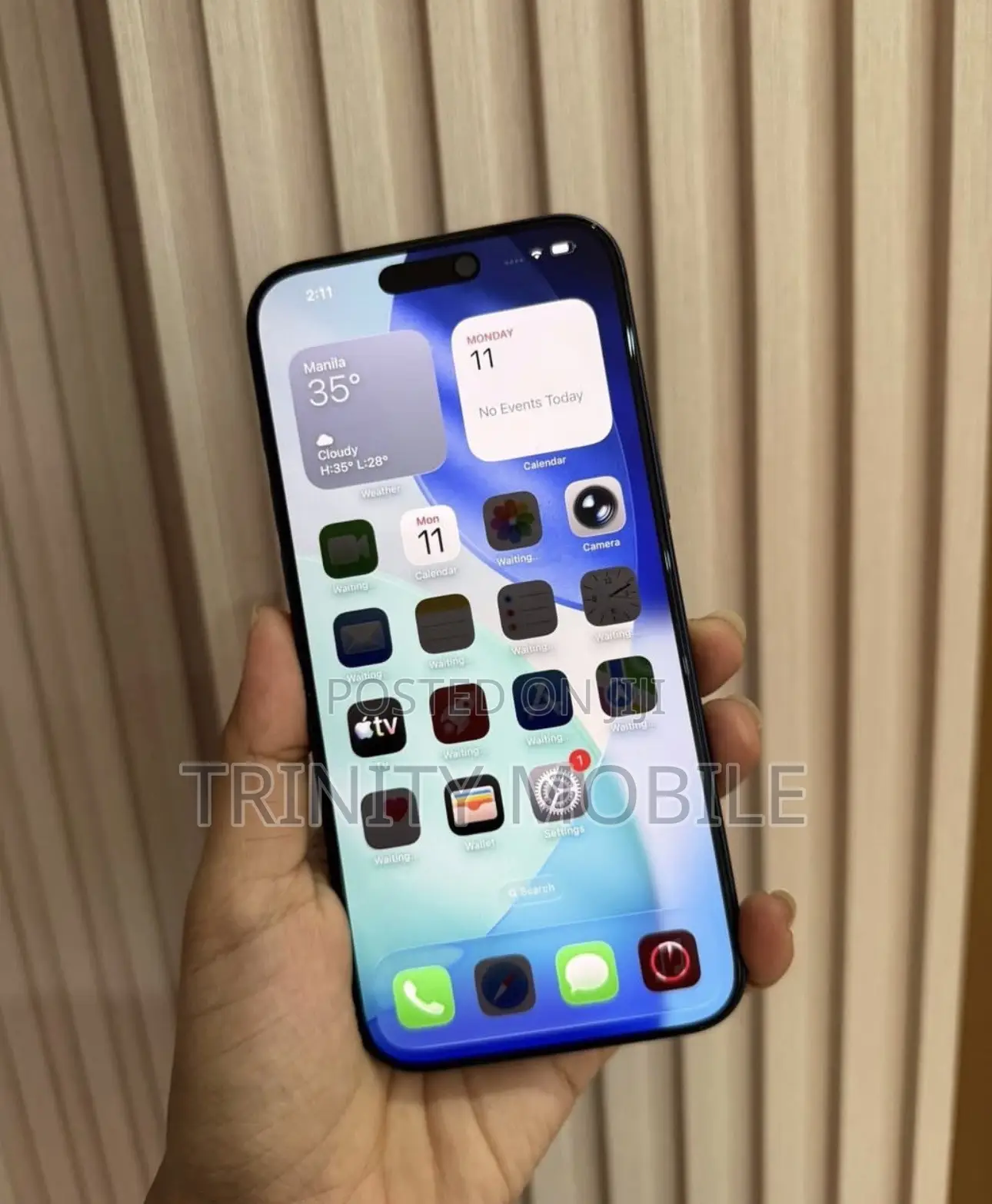 New Apple iPhone 17 Pro Max 1 TB Blue