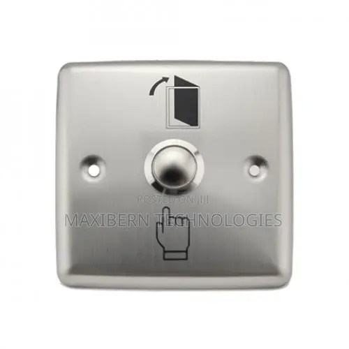 ZKTeco EX-801B Metal Push Exit Button for Access Control