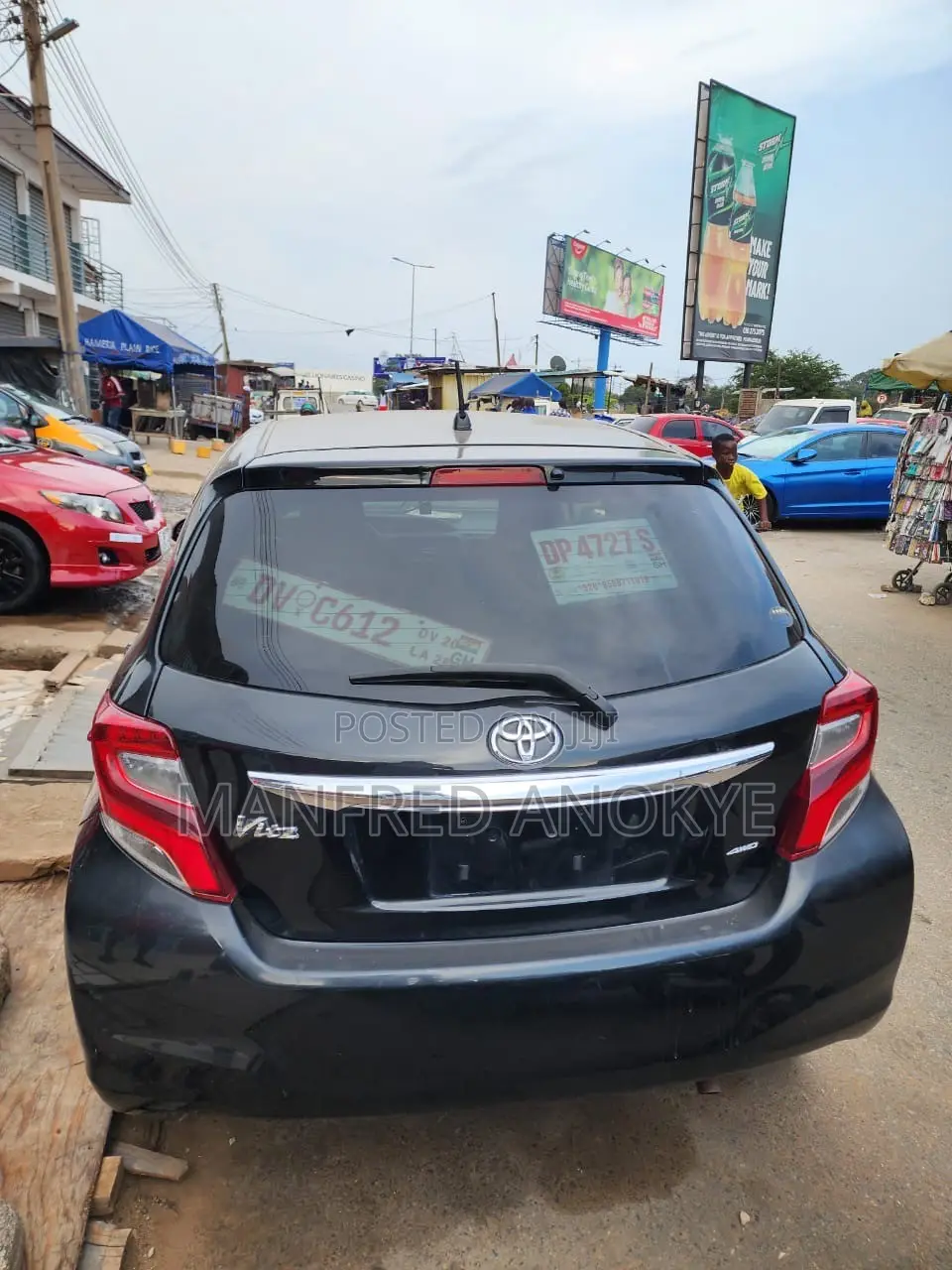 Toyota Vitz 2015 Black