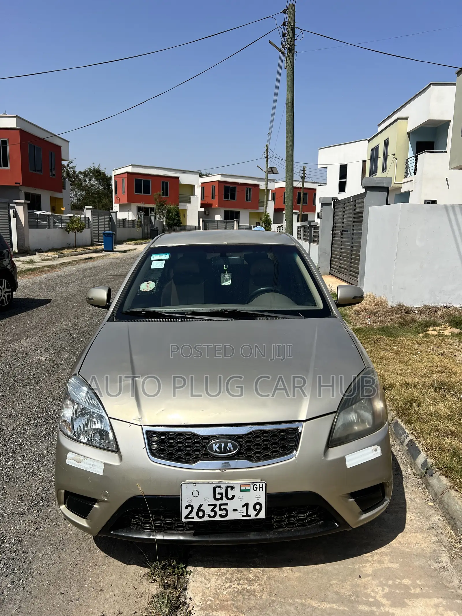 Kia Rio 2010 Brown