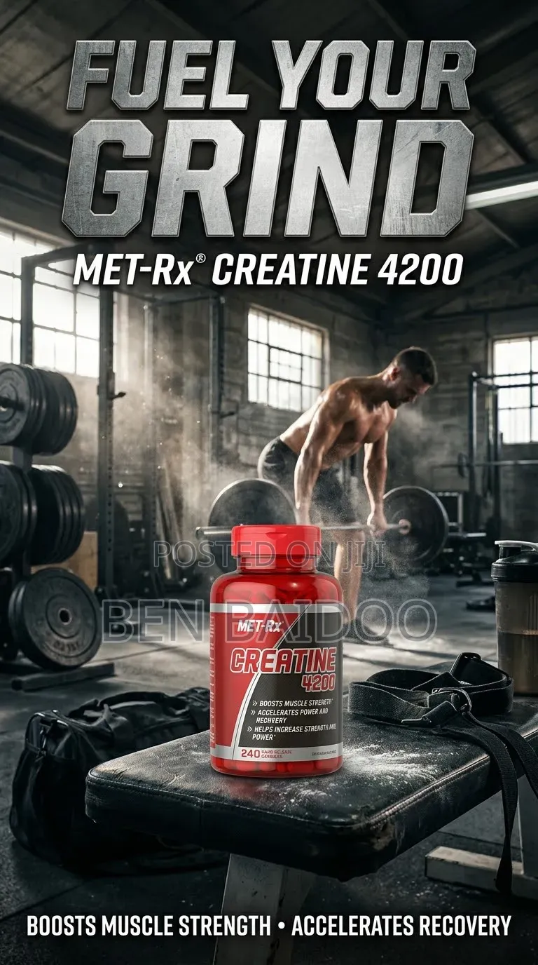 Metrx Creatine Capsules (Fuel Your Passion & Energy)