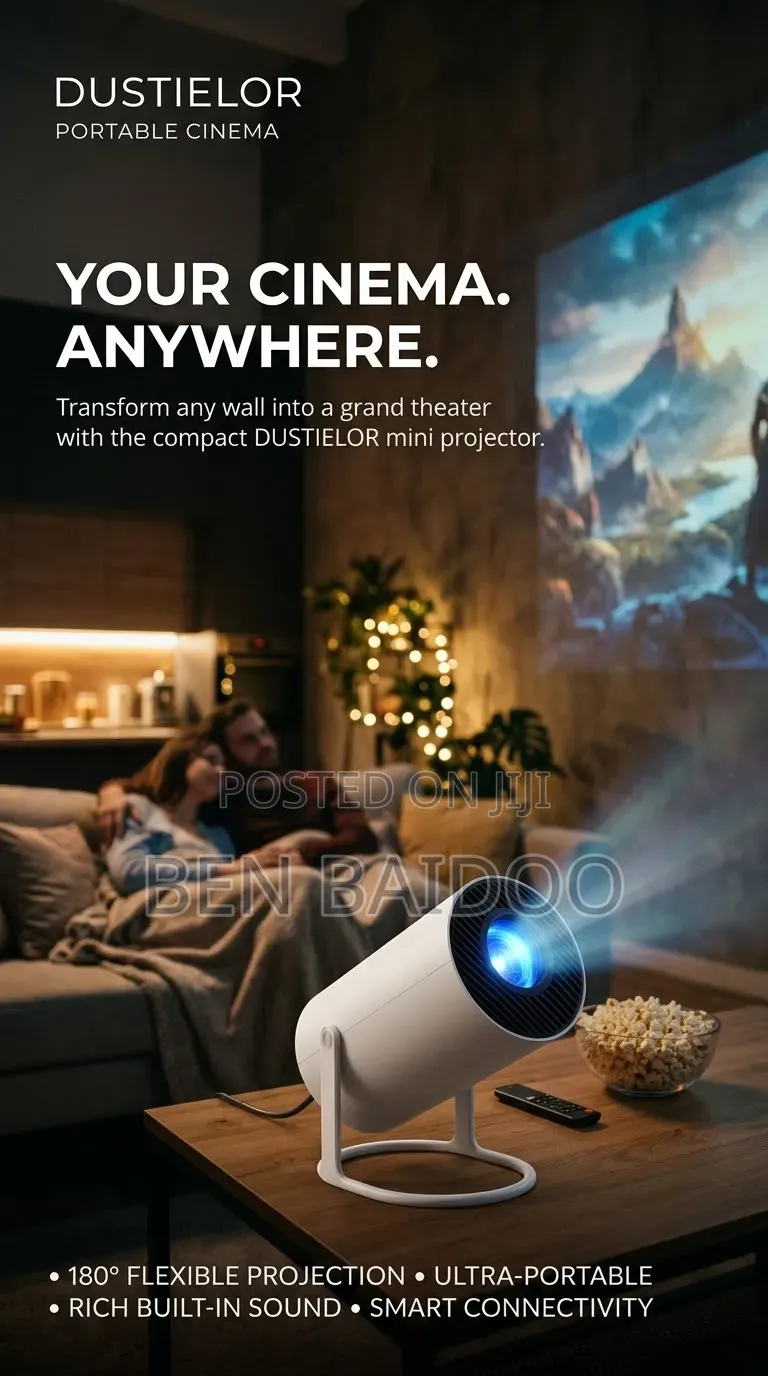 HD Smart Projector (Smart Connection,Home Cinema)