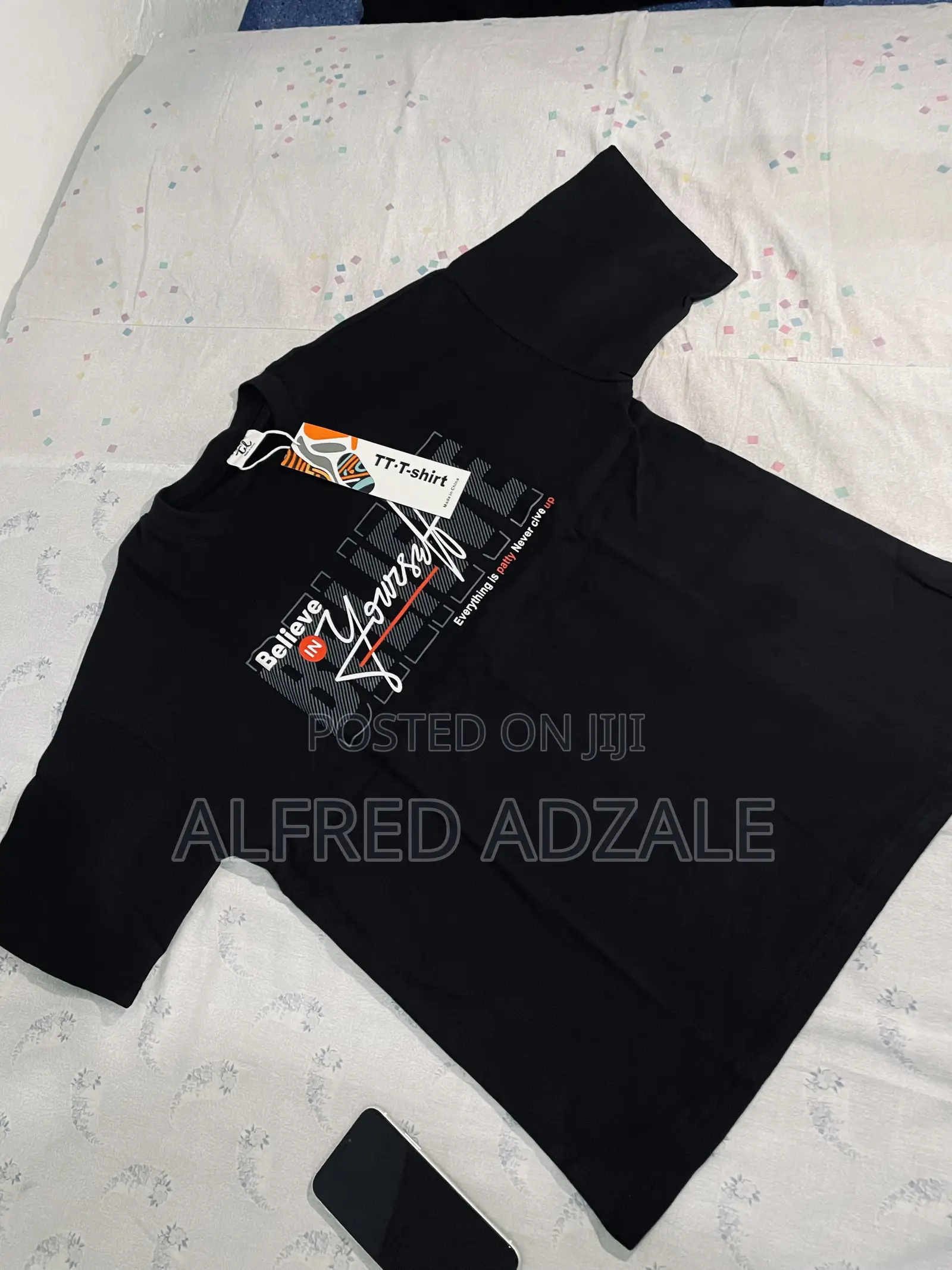 Pure Black Shirt 2XL