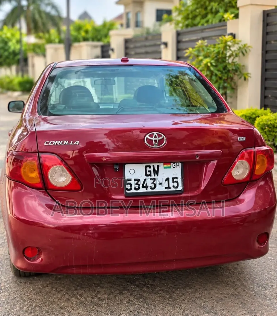 Toyota Corolla LE 4dr Sedan (1.8L 4cyl 4A) 2010 Red