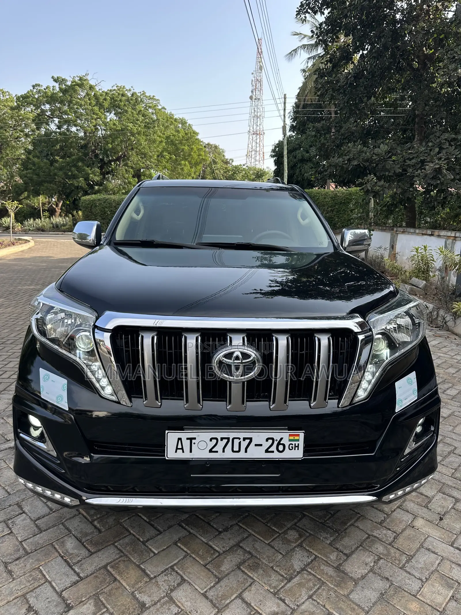 Toyota Land Cruiser Prado 3.0 D-4D (172 Hp) 2014 Black