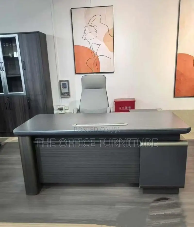 Grey Executive Office Desk