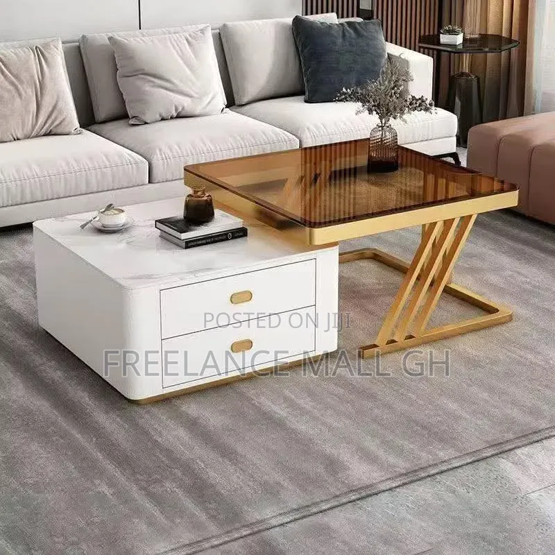White Marble Center Table