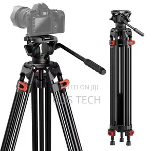 COMAN DF16LS Heavy Duty Video Tripod With Fluid Head