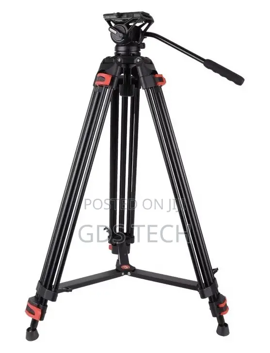 COMAN DF16LS Heavy Duty Video Tripod With Fluid Head