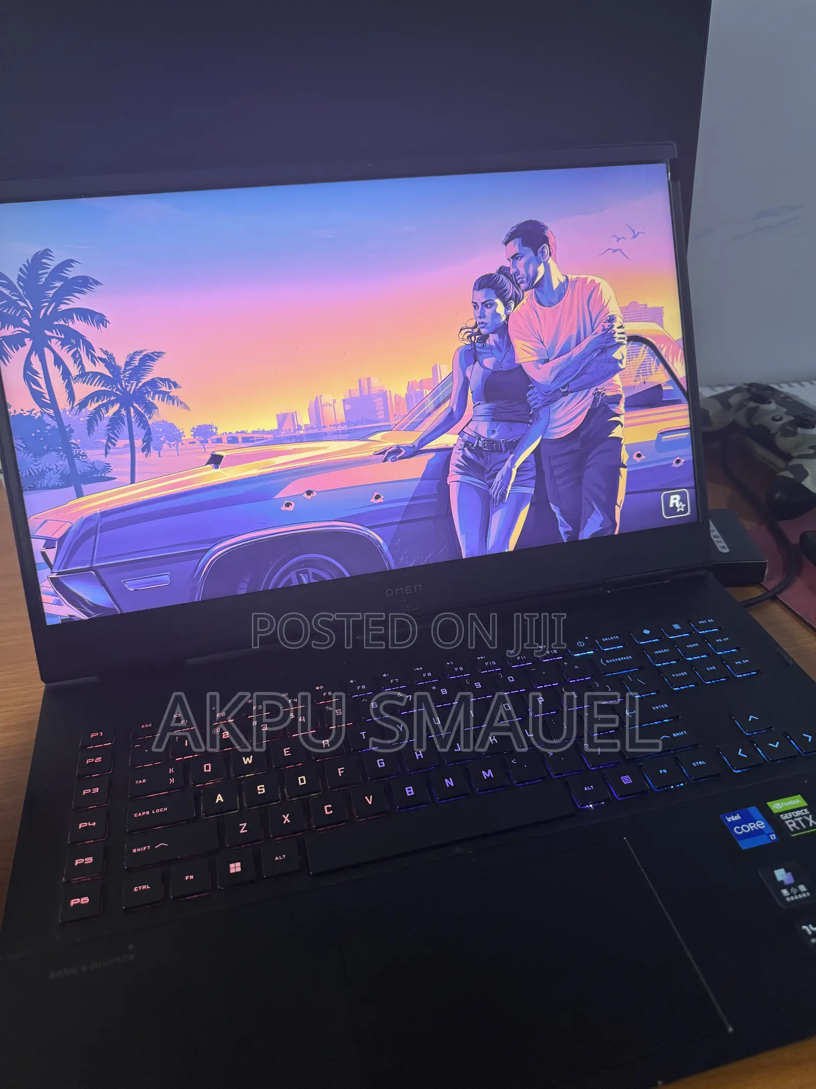 Laptop HP Omen 17 8GB Intel Core i7 SSD 512GB