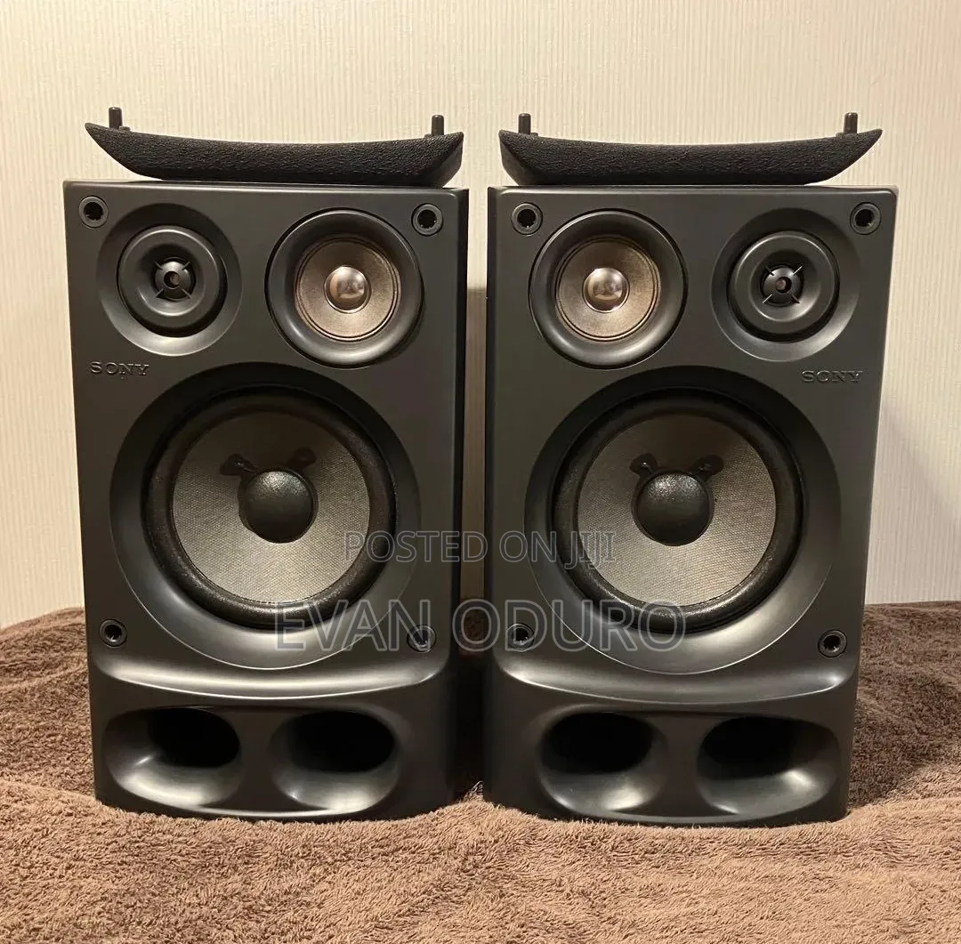 Sony Hifi Bookshelf Speakers Great Sound Premium Sound