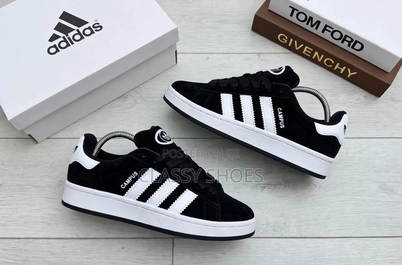 Adidas Campus Black White Edition