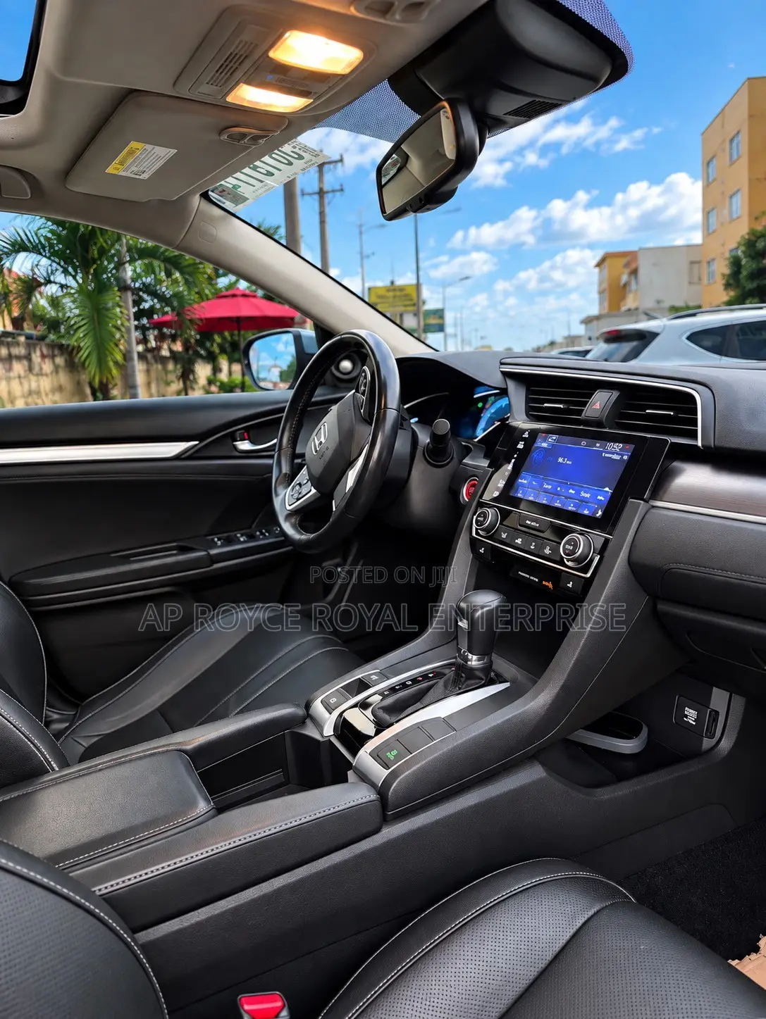 Honda Civic Touring 4dr Sedan (1.5L 4cyl) 2016 Gray