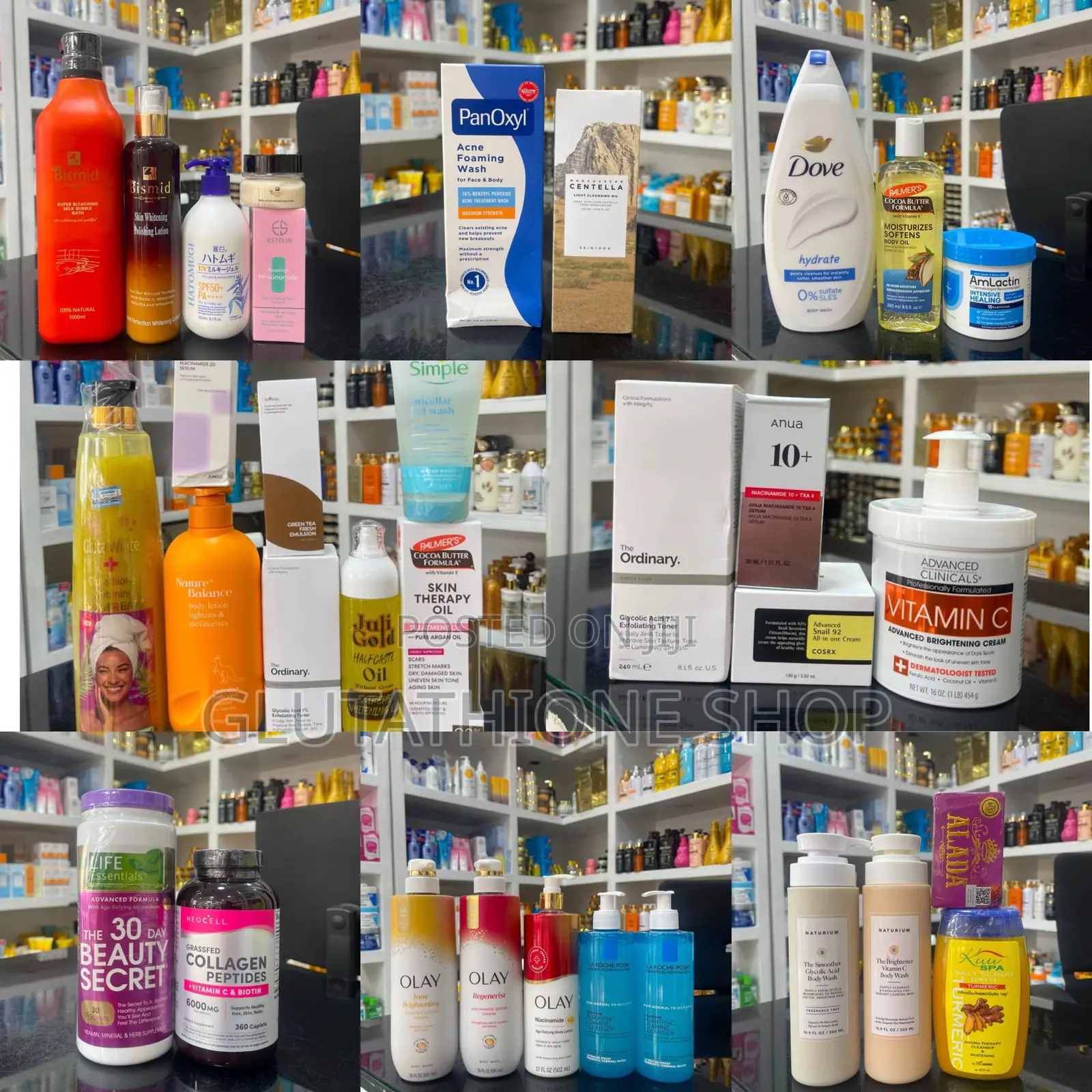 Skincare Cosmetics Products