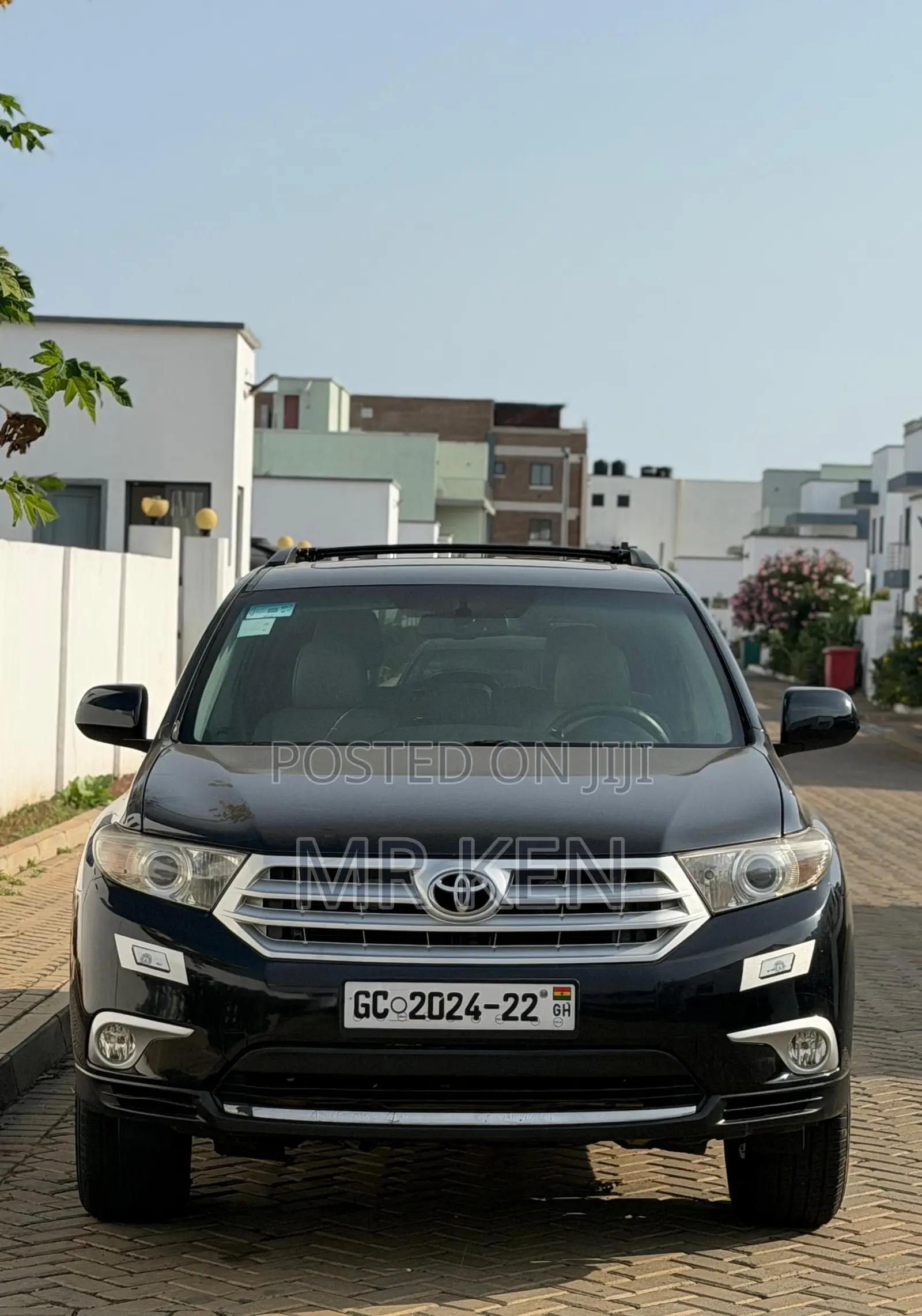 Toyota Highlander Limited 2012 Black