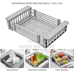 Adjustable Over the Sink Rack