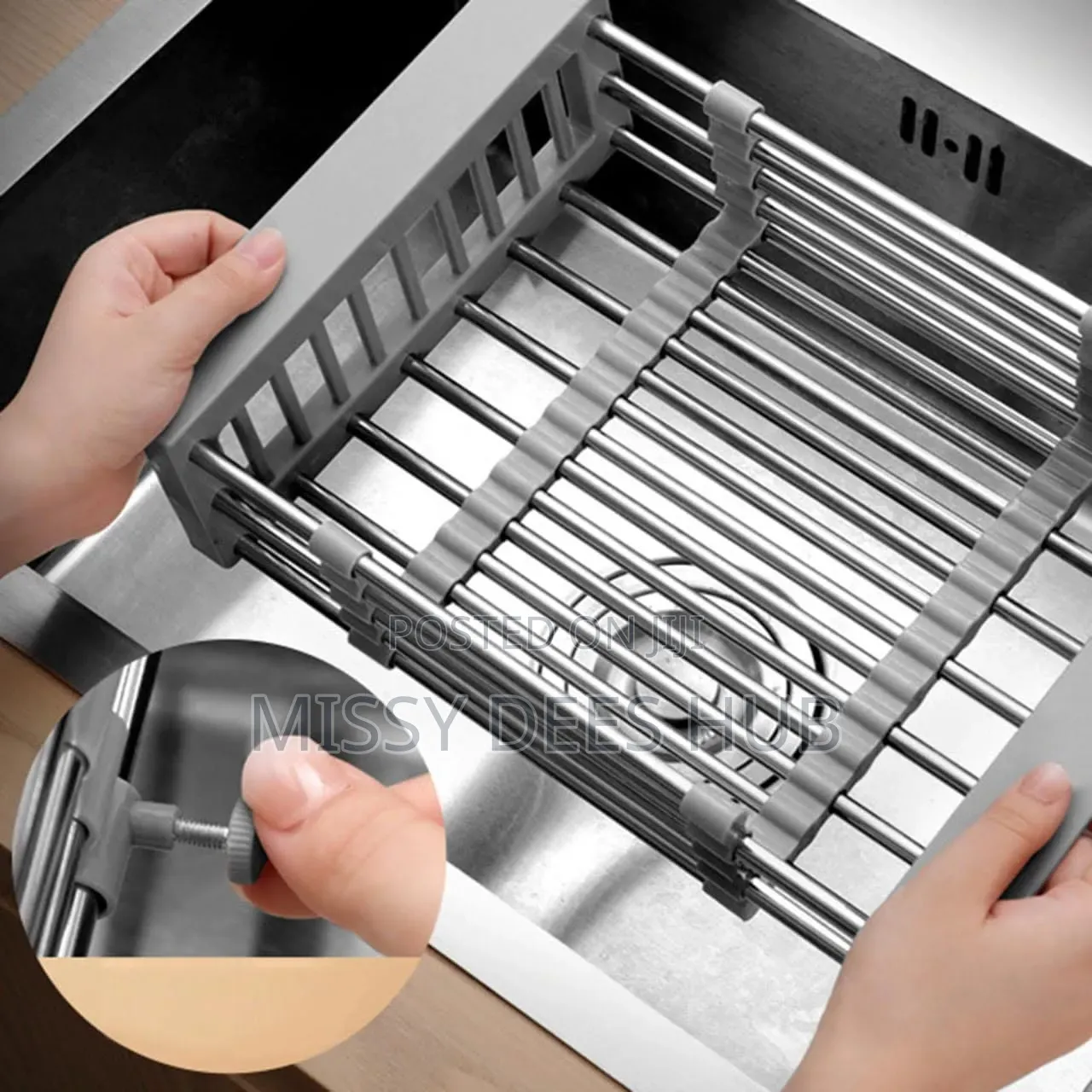 Adjustable Over the Sink Rack