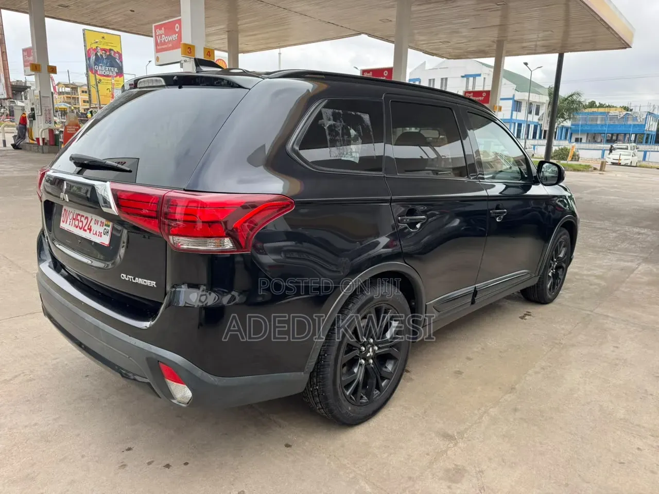 Mitsubishi Outlander SE 4dr SUV (2.4L 4cyl CVT) 2015 Black