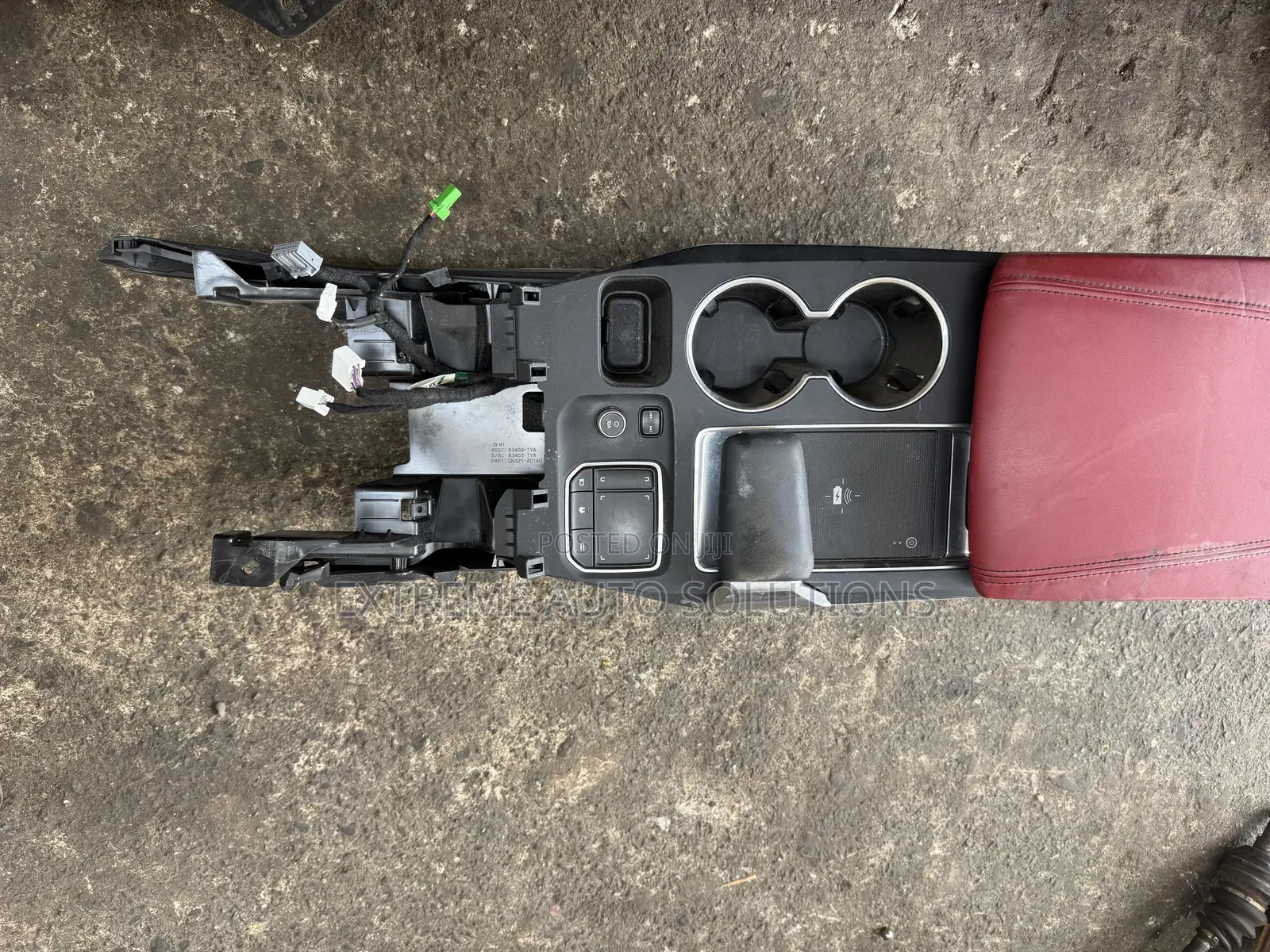 23 MDX Center Console Shifter Trim Switch Touchpad W/ Cup Holder Oem