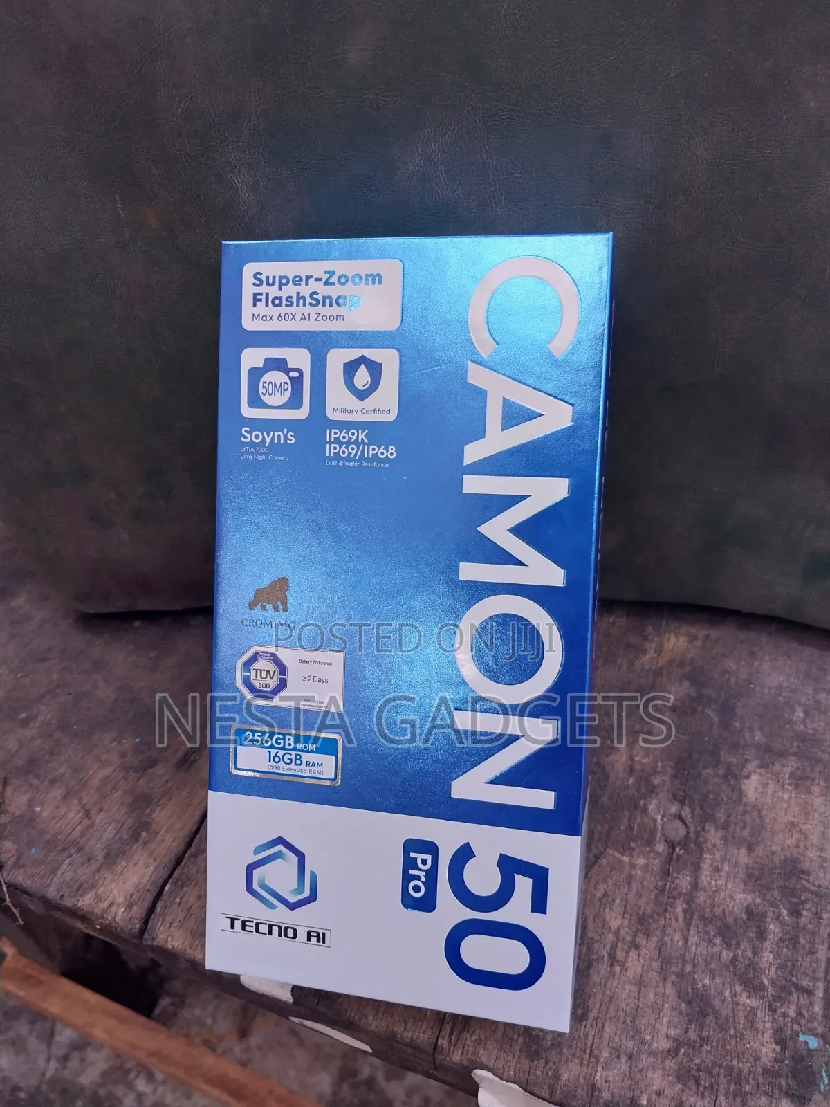 New Tecno Camon 50 Pro 256 GB Green