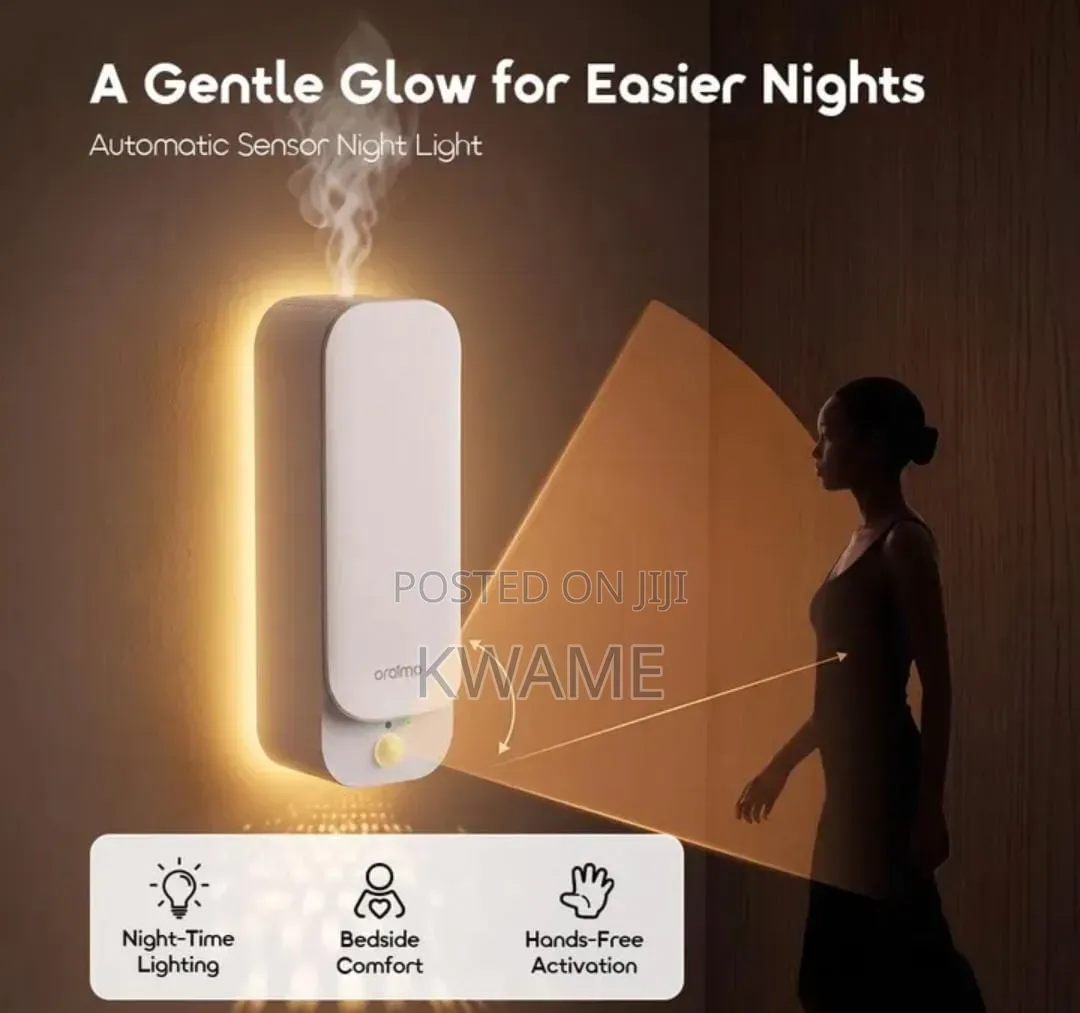 Oraimo Wall Mount Night Sensor Essential Oil Diffuser