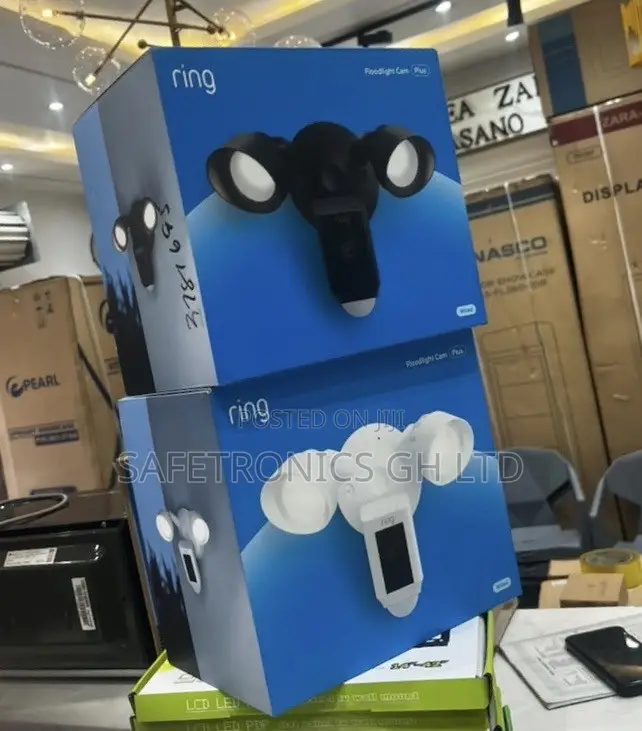Kindly Buy (Black) Ring Floodlight Cam Plus