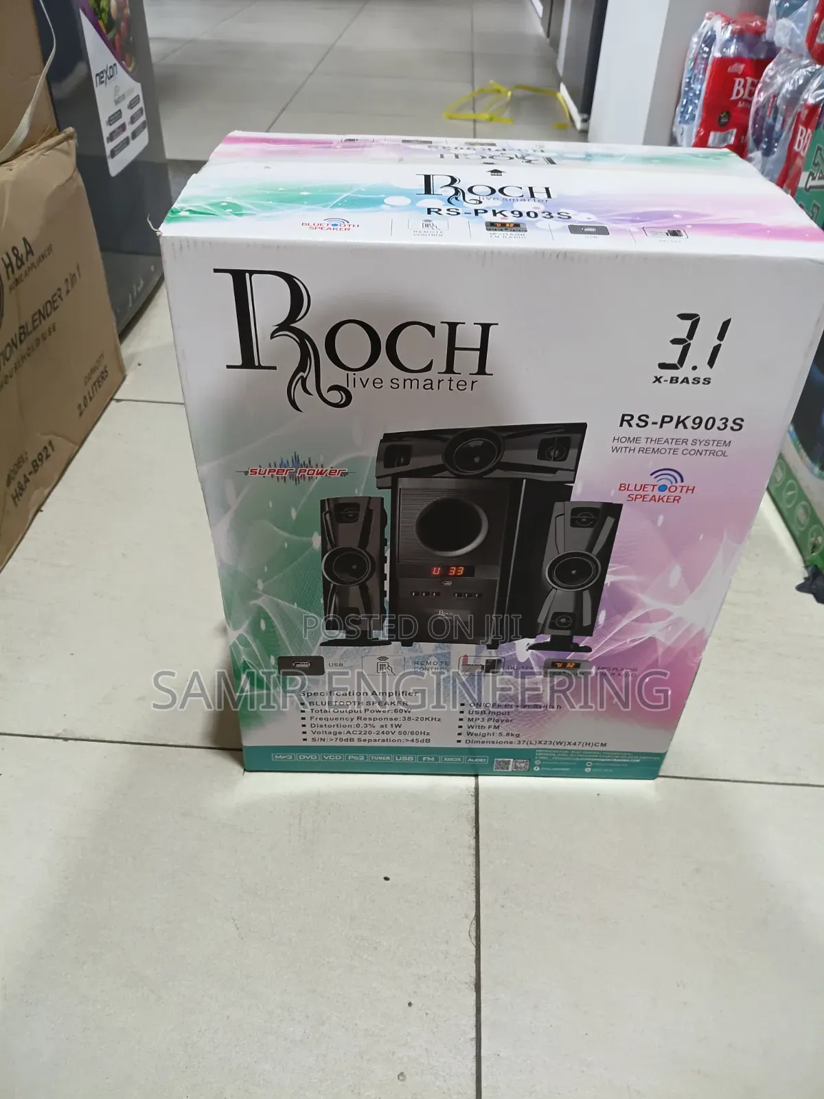 Roch RS-PK903S: Where Powerful Bass Comes Alive