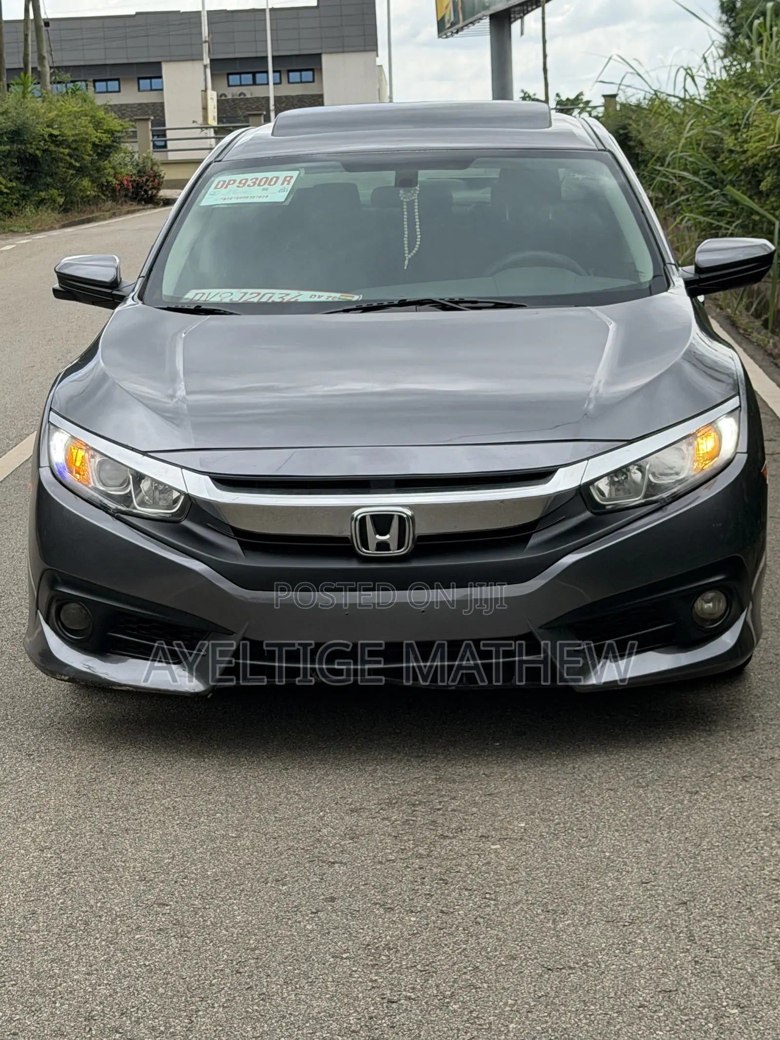 Honda Civic EX-L 2dr Coupe (1.5L 4cyl) 2016 Gray