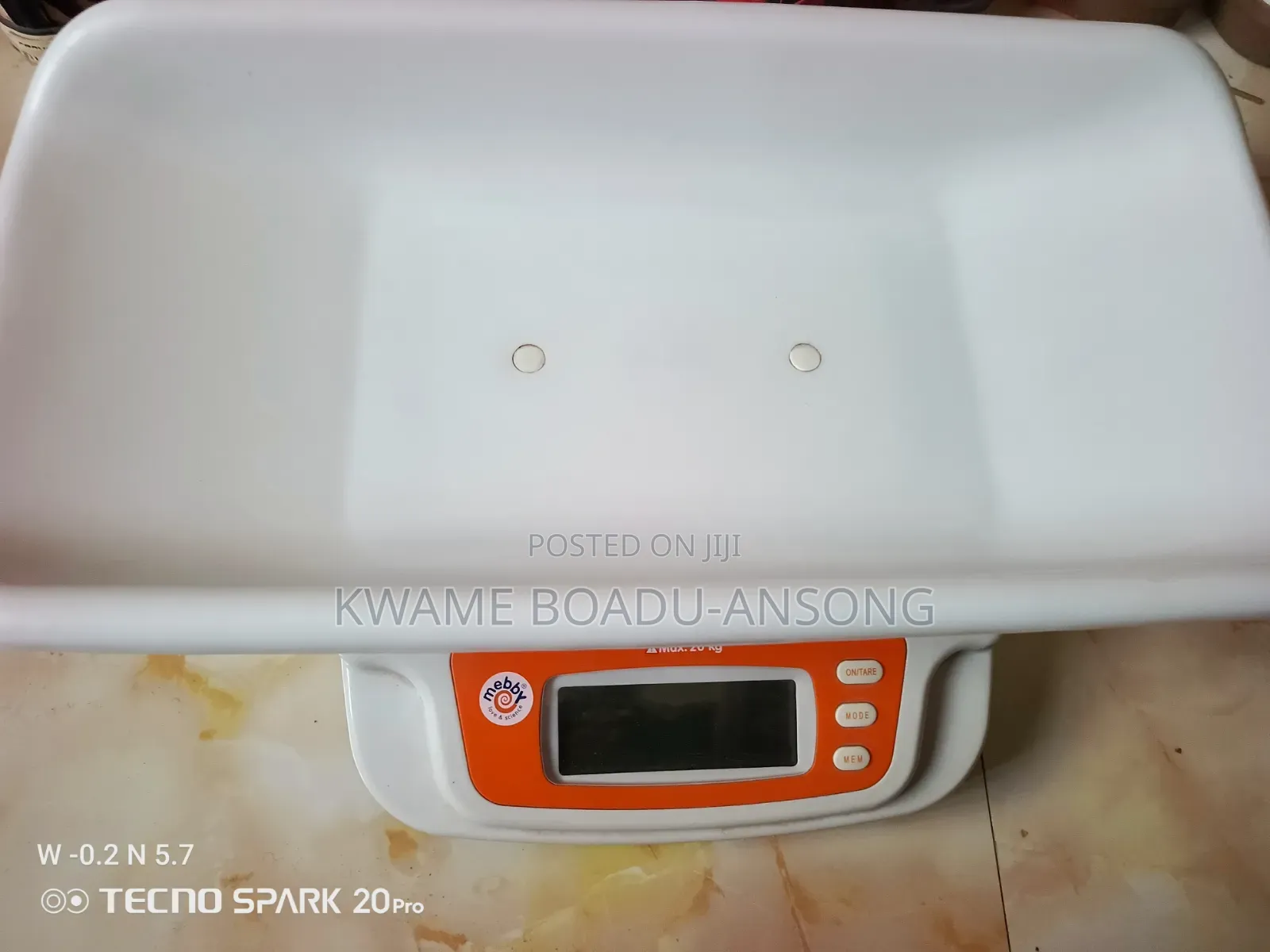 Baby Digital Weighing Scale