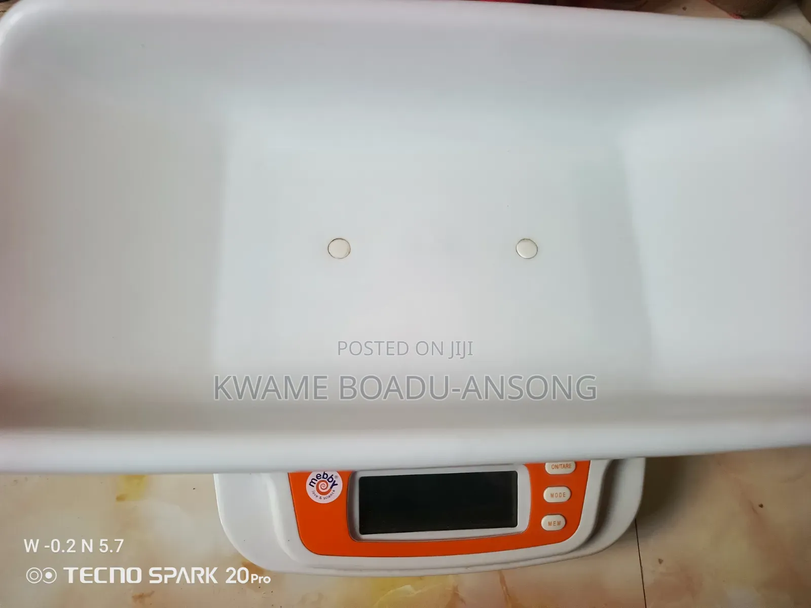 Baby Digital Weighing Scale