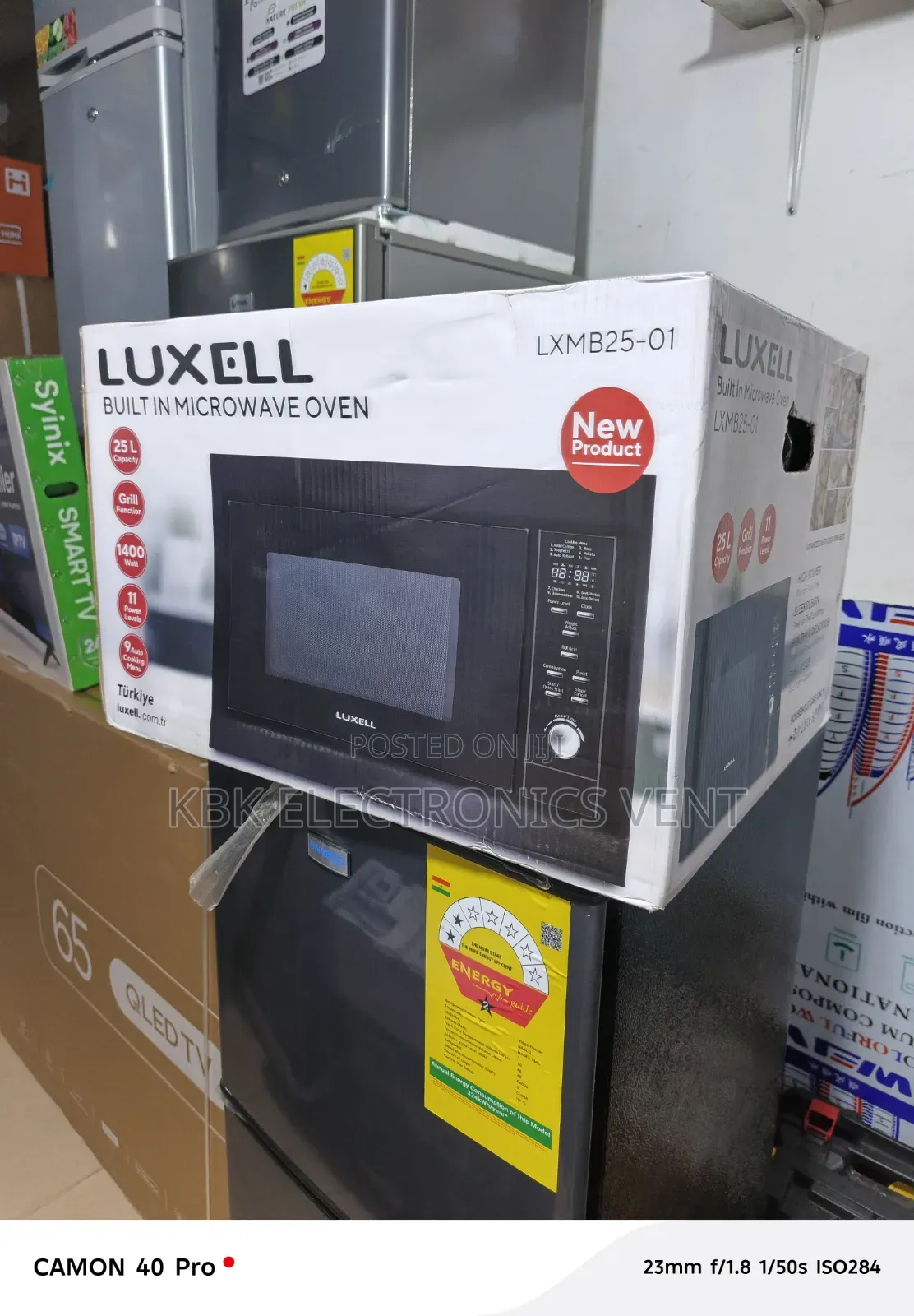 Luxell 25liters 60cm Inbuilt Microwave