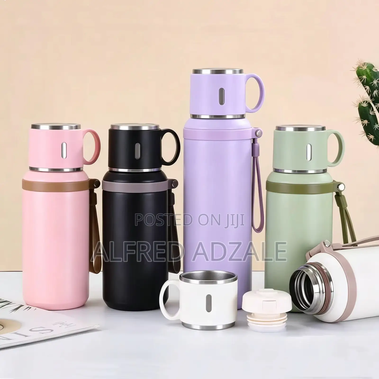 Premium Stainless Steel Insulated Thermos Cup 1000ml