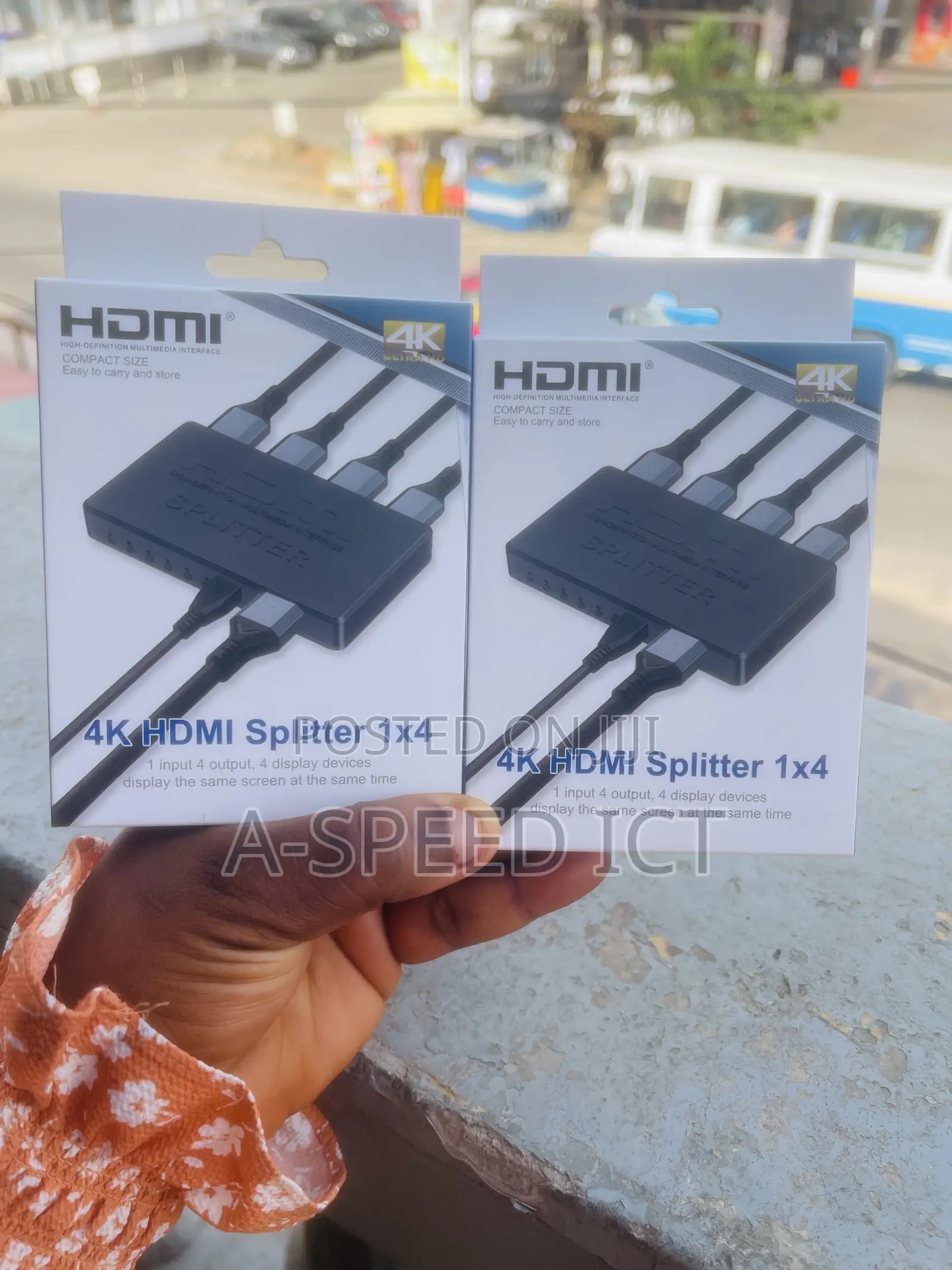 HDMI 4k Splitter Ultra High Definition.1x4